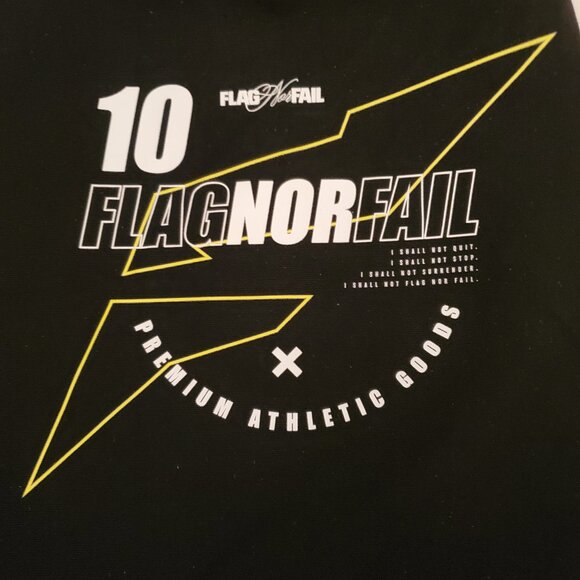 Flag Nor Fail Canvas Drawstring Bag - Picture 2 of 4